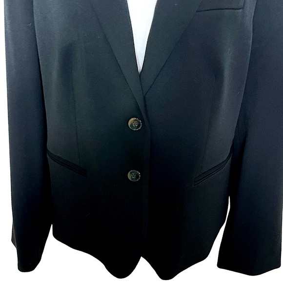 J. CREW Women’s Schoolboy Blazer Black Size XXL Preppy Academia Bussiness Casual - Picture 6 of 16
